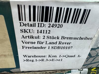 2 Stück Bremsscheiben Vorne für Land Rover Freelander  1 SDB10107 Bild 7
