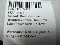 Bremstrommel Trommel Bremse Hinten für Land Rover Serie 1 Allmakes 516599 Bild 5