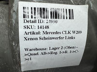 Mercedes CLK W209 Xenon Scheinwerfer Links Bild 9