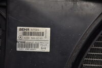 Mercedes CL SL 600 55 AMG C215 W215 R230 Kühler Paket Wasser Öl Klima Lüfter Bild 8