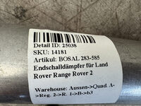 BOSAL 283-585 Endschalldämpfer für Land Rover Range Rover 2 Bild 6