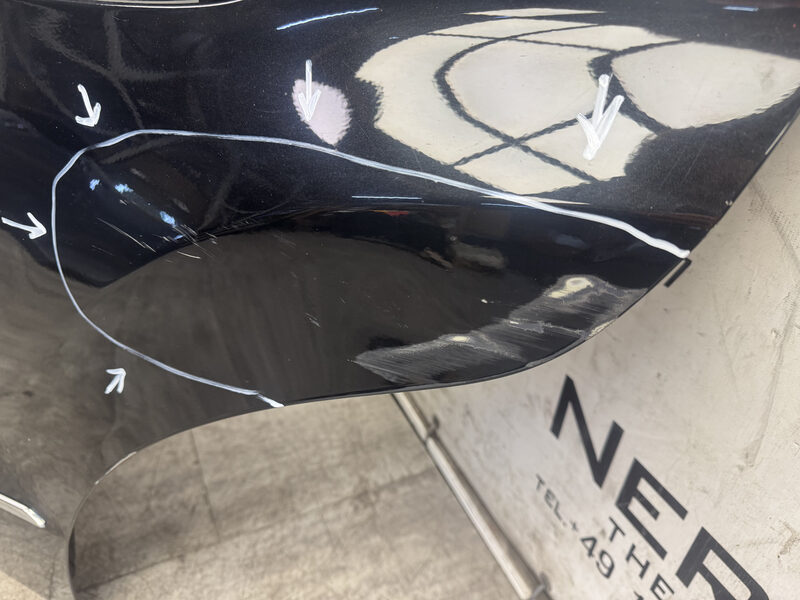 Mercedes E Klasse W212 Limo Tür Hinten Links 197 Obsidian Schwarz Bild 4