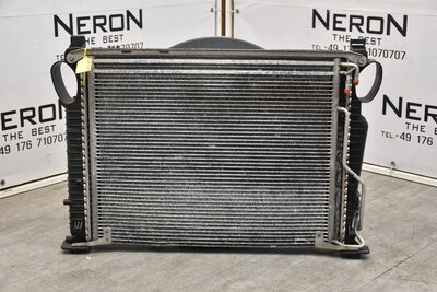Mercedes SL S CL 300 280 350 R230 W220 W215 Kühler Paket Wasser Öl Klima Lüfter