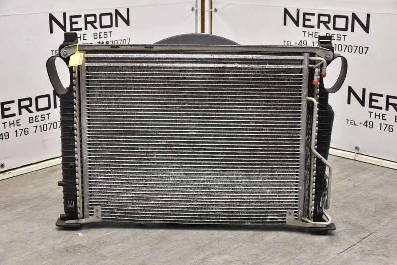 Mercedes SL S CL 300 280 350 R230 W220 W215 Kühler Paket Wasser Öl Klima Lüfter