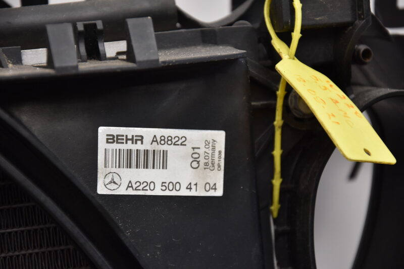 Mercedes S 55 AMG CL 600 W220 Kühler Paket Wasser Öl Klima Lüfter Bild 8