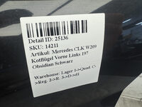 Mercedes CLK W209 Kotflügel Vorne Links 197 Obsidian Schwarz Bild 7