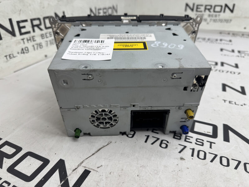 Mercedes CLK W209 W203 Navi Display Monitor Bildschirm A2098205489 Bild 2