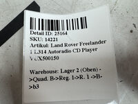 Land Rover Freelander 1 L314 Autoradio CD Player VUX500150 Bild 5