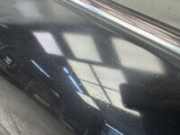 Mercedes CLK W209 Cabrio/Coupe Tür Rechts 197 Obsidian Schwarz Bild 4