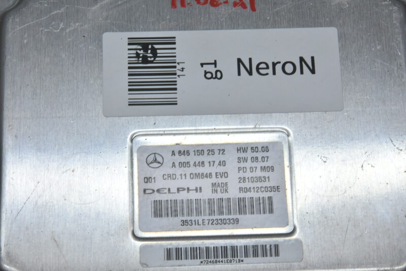 Mercedes-Benz C 220 CDI W204 W211 E 170ps Motorsteuergerät ECU A6461502572 Bild 2