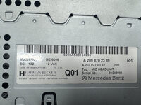 Mercedes CLK W209  Navi Navigation Autoradio A2098702389 Bild 3