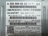 Mercedes C Klasse W205  Navi Navigation Autoradio A2059006222 Bild 3