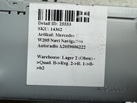 Mercedes C Klasse W205  Navi Navigation Autoradio A2059006222 Bild 4