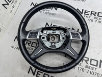 Mercedes C Klasse W204  Lenkrad Leder Multifunktion  Schwarz A2464603103 Bild 5
