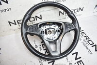 Mercedes C Klasse W205  Lenkrad Leder Multifunktion  Schwarz A0004601803 Bild 2