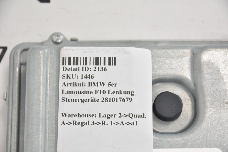 BMW 5er 20d F10 F11 Motorsteuergerät ECU 281017679 Bild 3