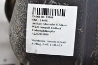 Mercedes S Klasse W220  Auspuff Endtopf Endschalldämpfer A2204910800 Bild 6