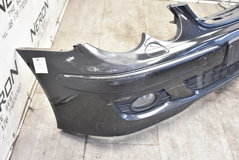 Mercedes CLK W209  Stoßstange Schürze Vorne 197 Obsidian Schwarz Bild 2