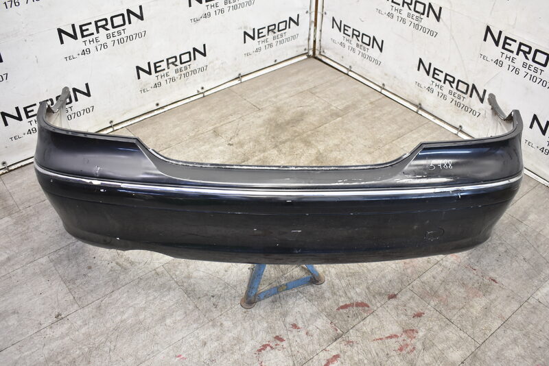 Mercedes CLK W209 Stoßstange Schürze Hinten 197 Obsidian Schwarz