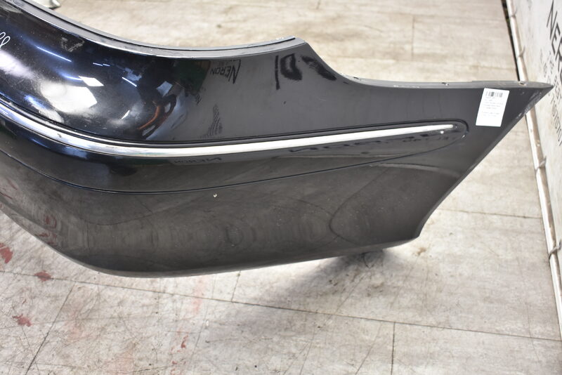 Mercedes CLK W209 Stoßstange Schürze Hinten 197 Obsidian Schwarz Bild 2
