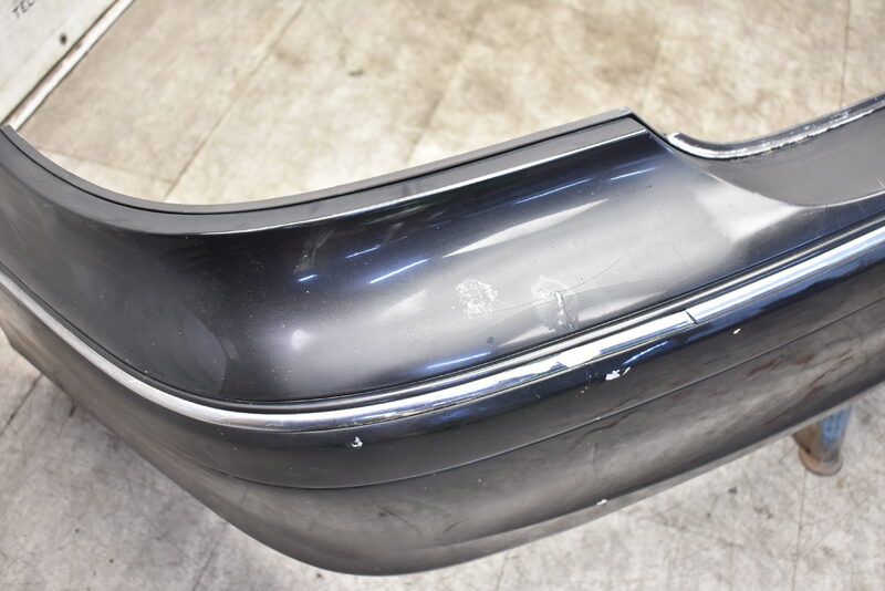 Mercedes CLK W209 Stoßstange Schürze Hinten 197 Obsidian Schwarz Bild 5