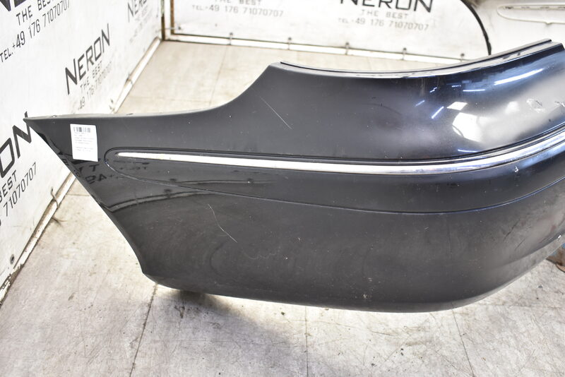 Mercedes CLK W209 Stoßstange Schürze Hinten 197 Obsidian Schwarz Bild 6