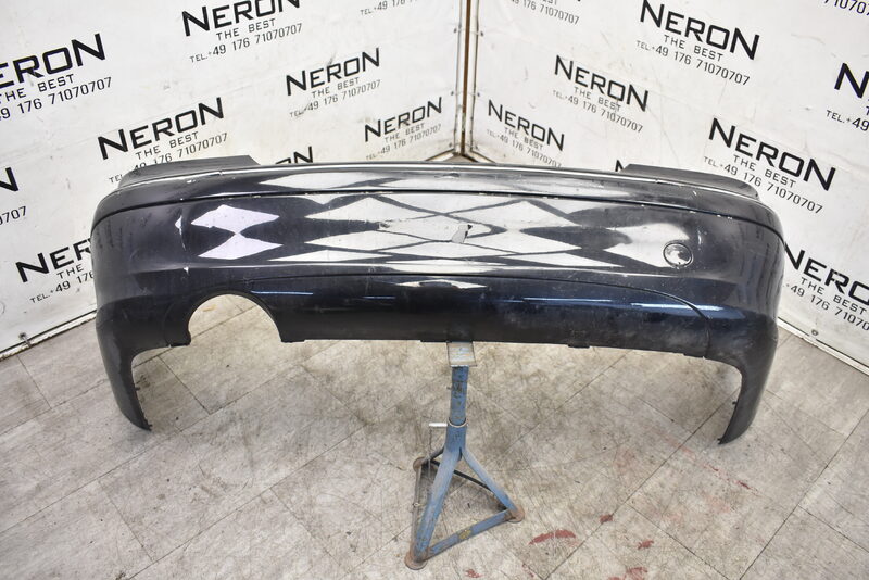 Mercedes CLK W209 Stoßstange Schürze Hinten 197 Obsidian Schwarz Bild 7