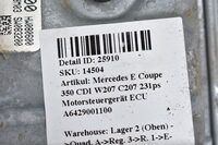 Mercedes E Coupe 350 CDI W207 C207  231ps Motorsteuergerät ECU A6429001100 Bild 4