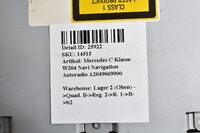 Mercedes C Klasse W204  Navi Navigation Autoradio A2049069900 Bild 4