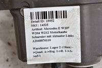 Mercedes E W207 W204 W212  Motorhaube Scharnier mit Aktuator Links A2048870110 Bild 5