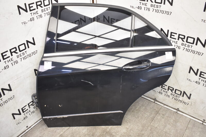 Mercedes E Klasse W212 Limo Tür Hinten Links 040 Schwarz