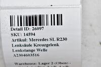 Mercedes SL R230  Lenksäule Kreuzgelenk Lenkstange Welle A2304603516 Bild 6