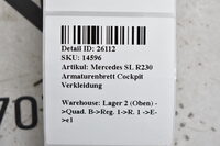 Mercedes SL R230  Armaturenbrett Cockpit Verkleidung Bild 9
