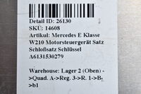 Mercedes E Klasse W210 Motorsteuergerät Satz Schloßsatz Schlüssel A6131530279 Bild 6