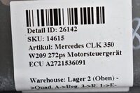 Mercedes CLK 350 W209 272ps Motorsteuergerät ECU A2721536091 Bild 5