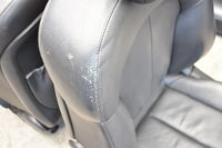 Mercedes CLK W209 Coupe Innenausstattung Ausstattung Sitze Leder Schwarz Bild 7