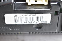 Mercedes CLK 200 W209 MPH Tacho Kombiinstrument Schaltgetriebe A2095404647 Bild 3