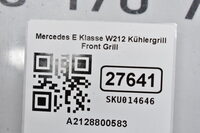 Mercedes E Klasse W212  Kühlergrill Front Grill A2128800583 Bild 6