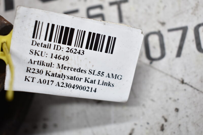 Mercedes SL55 AMG R230  Katalysator Kat Links KT A017 A2304900214 Bild 5