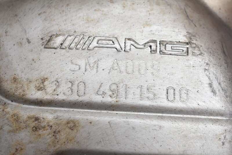 Mercedes SL 55 AMG R230  Auspuff Mitteltopf Endtopf A2304912000 Bild 5