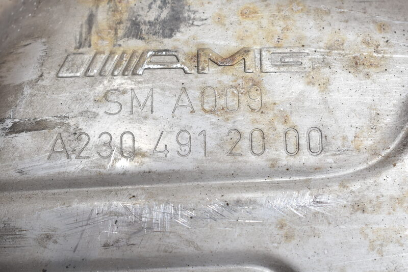 Mercedes SL 55 AMG R230  Auspuff Mitteltopf Endtopf A2304912000 Bild 6