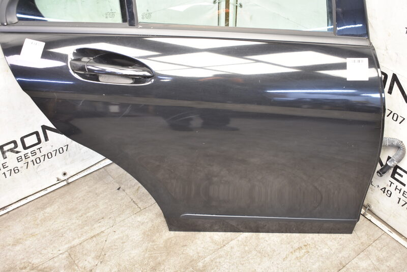 Mercedes C Klasse W204 Limo Tür Hinten Rechts 197 Obsidian Schwarz Bild 2