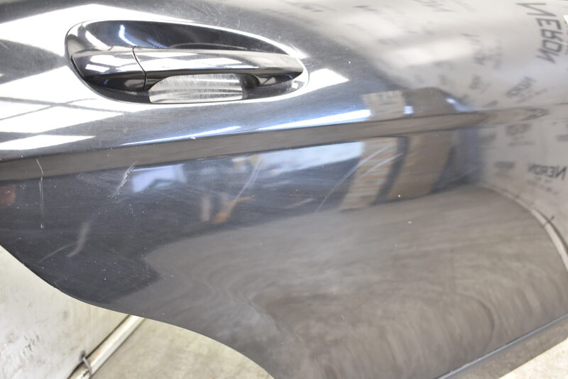 Mercedes C Klasse W204 Limo Tür Hinten Rechts 197 Obsidian Schwarz Bild 3