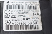 Mercedes C Klasse W204 Xenon Bi-Xenon Scheinwerfer Rechts A2048205859 Bild 6