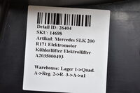 Mercedes SLK 200 R171  Elektromotor Kühlerlüfter Elektrolüfter A2035000493 Bild 4