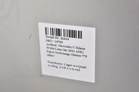 Mercedes C Klasse W204 Limo bis 2011 AMG Paket Stoßstange Hinten 775 silber Bild 9