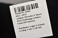 Mercedes E Klasse W212 Stoßstange Schürze Vorne 040 Schwarz Bild 7