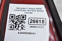 Mercedes C Klasse W204 Limo/Coupe LED Rück Brems Leuchte A2048205464 Bild 6