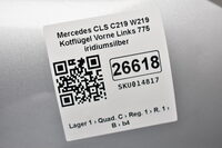 Mercedes CLS C219 W219 Kotflügel Vorne Links 775 iridiumsilber Bild 6