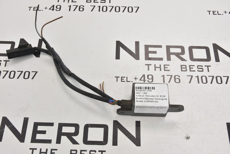 Mercedes SL R230  Kraftstoffpumpe Steuergerät Modul A2305451432 Bild 2